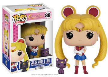 Funko POP! Animation: Sailor Moon - Sailor Moon & Luna #89