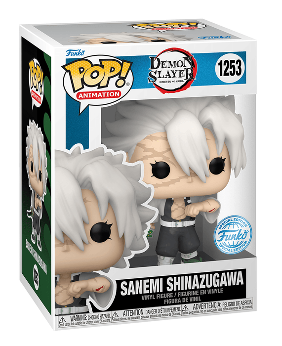 Funko POP! Animation: Demon Slayer - Sanemi Shinazugawa (New Special Edition Sticker) #1253