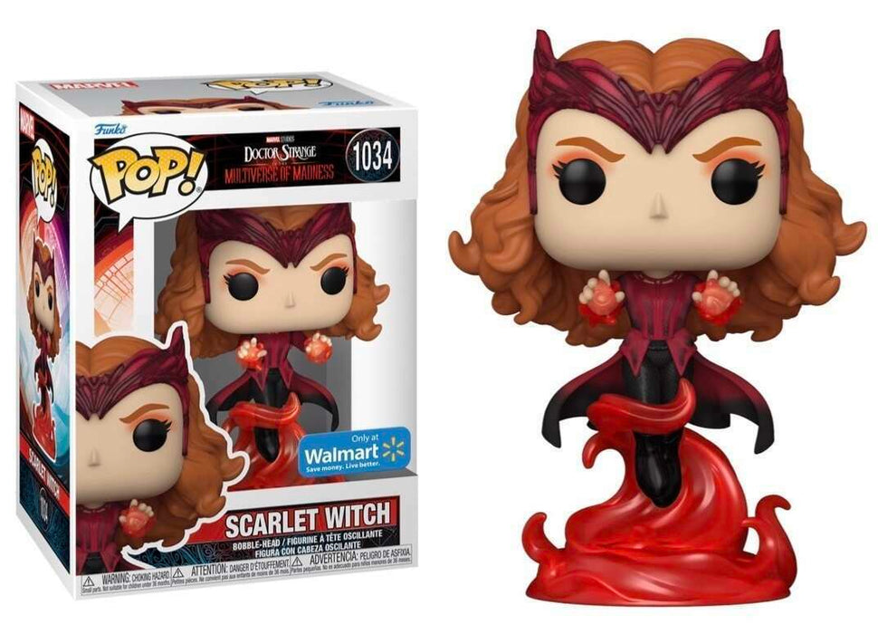 Funko POP! Marvel: Doctor Strange In The Multiverse Of Madness - Scarlet Witch (Walmart) #1034