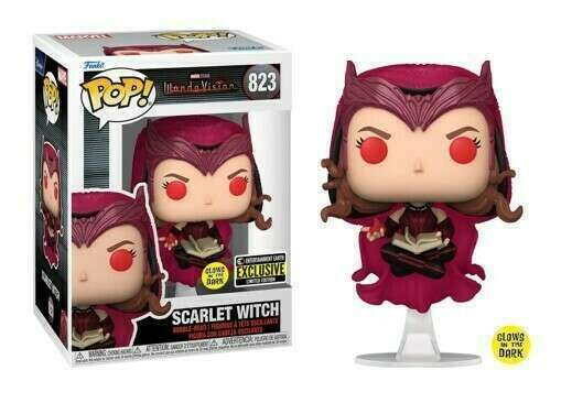 Funko POP! Wanda Vision: Scarlet Witch (GiTD)(Entertainment Earth) #823