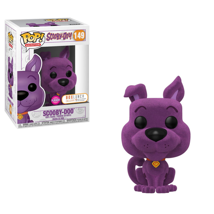 Funko POP! Animation:Scooby-Doo! - Scooby-Doo (Flocked)(BoxLunch)(Damaged Box) #149