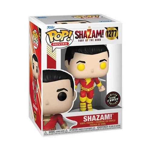 Funko POP! Movies: Shazam! Fury Of The Gods - Shazam! (CHASE) #1277