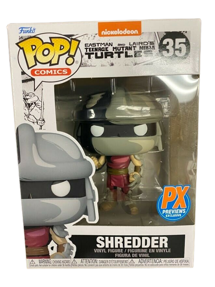 Funko POP! Comics: Eastman & Laird's Teenage Mutant Ninja Turtles - Shredder (PX Previews) #35
