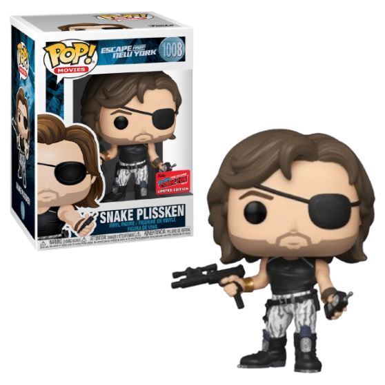 Funko POP! Movies: Escape From New York- Snake Plissken (2020 NYCC 1000 PCS) #1008