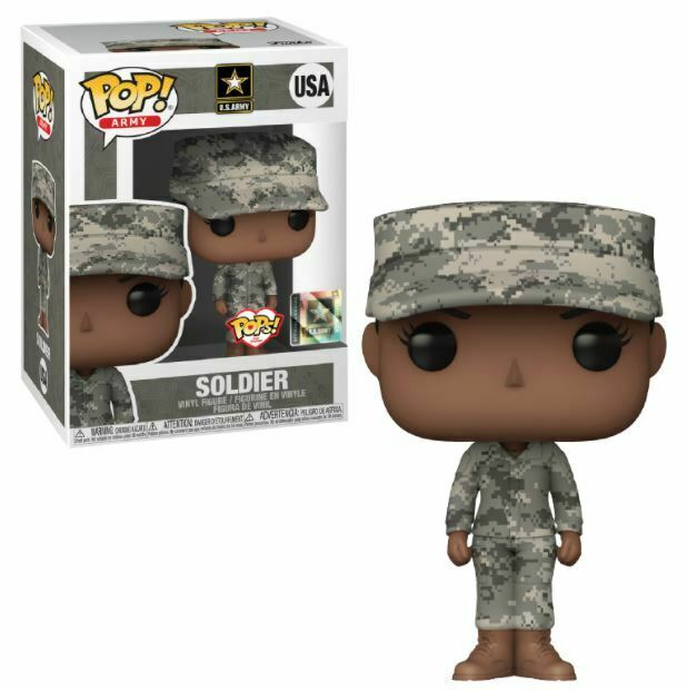 Funko POP! Army: Soldier [African American Female]