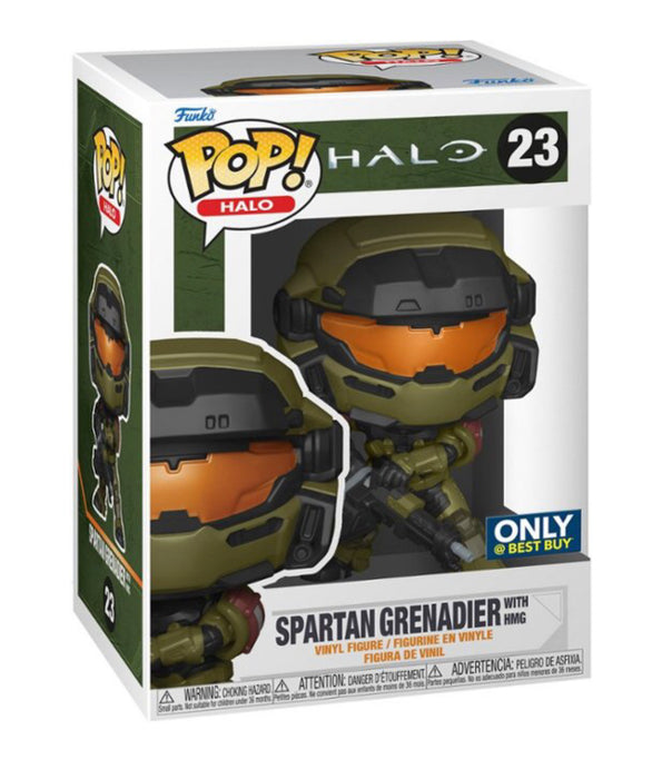 Funko POP! Halo: Halo - Spartan Grenadier w/ HMG (Best Buy) #23