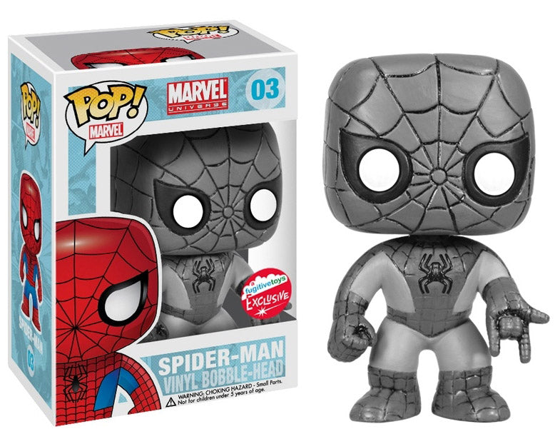 Funko POP! Marvel: Spider-Man (Fugitive Toys)(Damaged Box)[A] #03