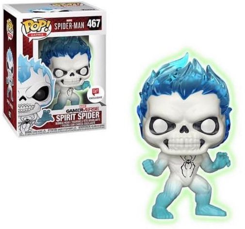 Funko POP! Games: Spider-Man - Spirit Spider (GiTD)(Walgreens) #467