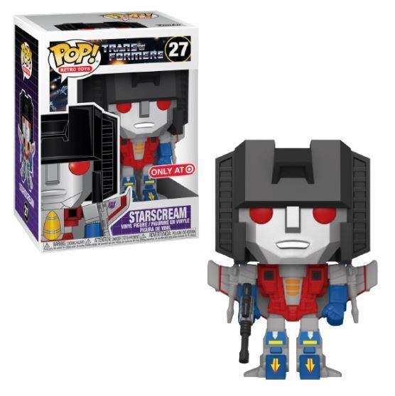 Funko POP! Retro Toys: Transformers - Starscream (Target)(Damaged Box) #27