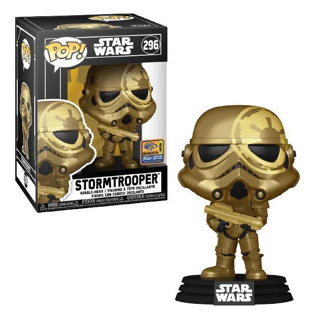 Funko POP! Star Wars: Stormtrooper (2021 Wondercon)(Damaged Box) #296