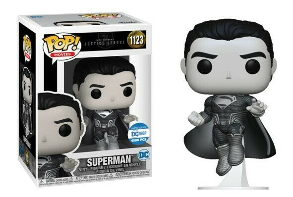 Funko POP! Movies: Justice League - Superman [Metallic](DC Shop)(4500 PCS)(Damaged Box) #1123