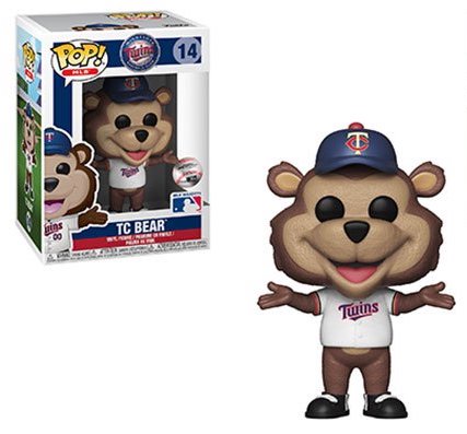 Funko POP! MLB: Minnesota Twins - TC Bear (Damaged Box) #14