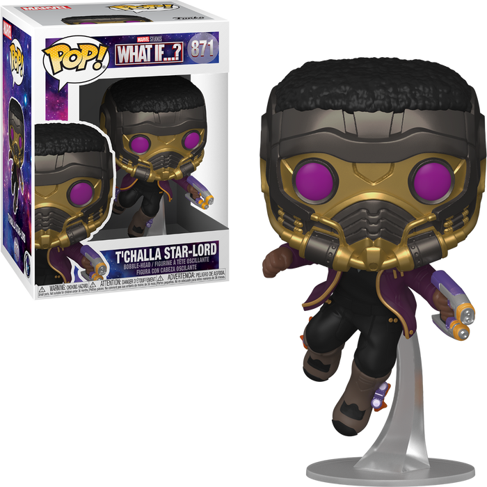 Funko POP!  Marvel: What If...? - T'challa Star-Lord #871