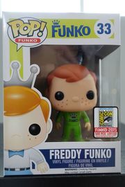 Funko POP! Funko: Freddy Funko [Talladega Nights Green] (2015 SDCC/ 500 PCS)(Damaged Box) #33