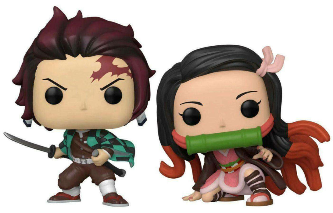 Funko POP! Animation: Demon Slayer - Tanjiro & Nezuko (Target) [2-Pack]