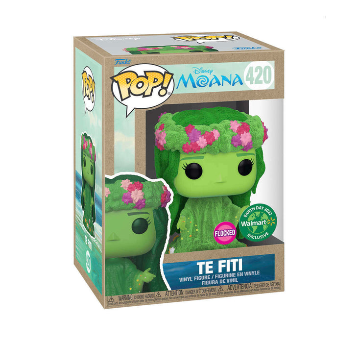 Funko POP! Disney Moana: Te Fiti (Flocked)(Walmart)(Damaged Box) #420