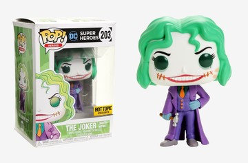 Funko POP! Heroes: Super Heroes - The Joker [Martha Wayne] (Hot Topic)(Damaged Box) #203