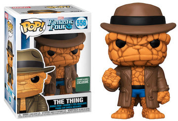 Funko POP! Marvel: Fantastic Four - The Thing (B&N)(Damaged Box) #556