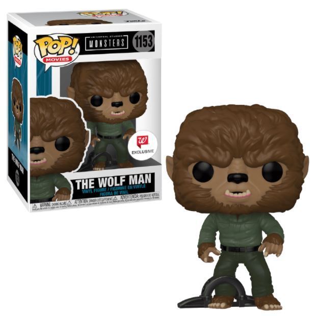 Funko POP! Movies: Monsters - The Wolf Man (Walgreens)(Damaged Box) #1153