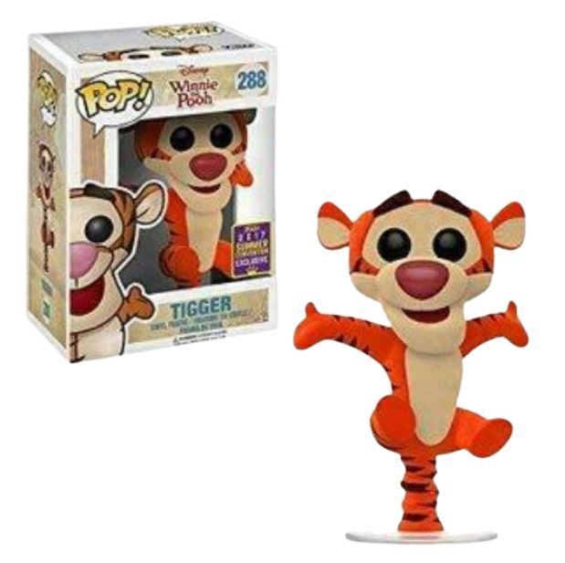 Funko POP! Disney: Winnie The Pooh - Tigger (Flocked)(2017 Summer Convention)(Damaged Box) #288