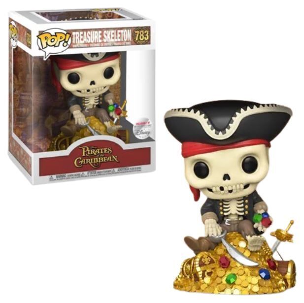 Funko POP! Disney: Pirates of The Caribbean - Treasure Skeleton [6 Inch] (Disney Exclusive) #783