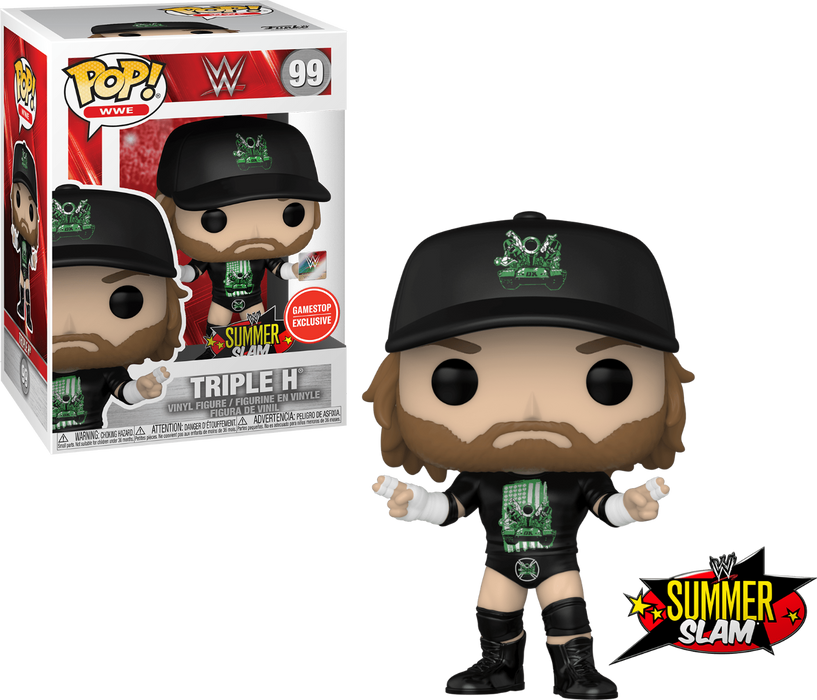 Funko POP! WWE: Triple H (Game Stop)(Damaged Box) #99