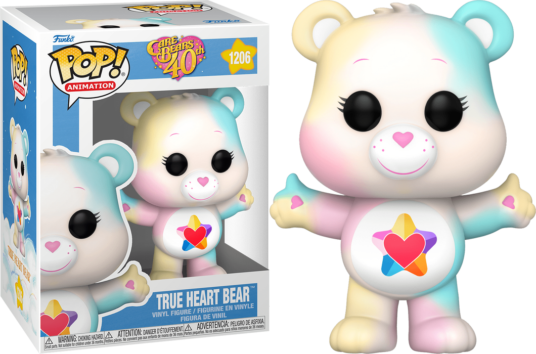 Funko POP! Animation: Care Bear 40th - True Heart Bear #1206