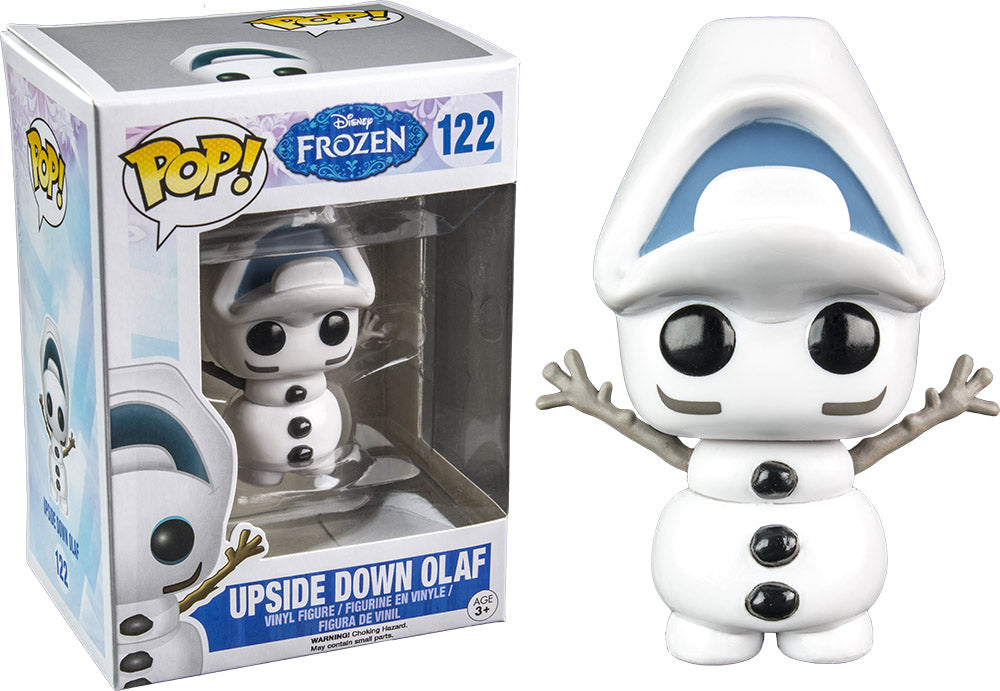 Funko POP! Disney Frozen: Upside Down Olaf (Hot Topic)(Damaged Box) #122