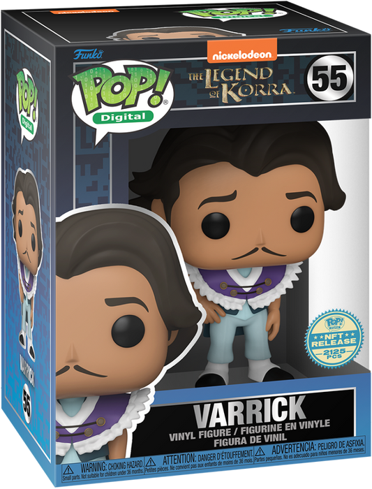 Funko POP! Digital: The Legend of Korra - Varrick (NFT Release)(2125 PCS) #55