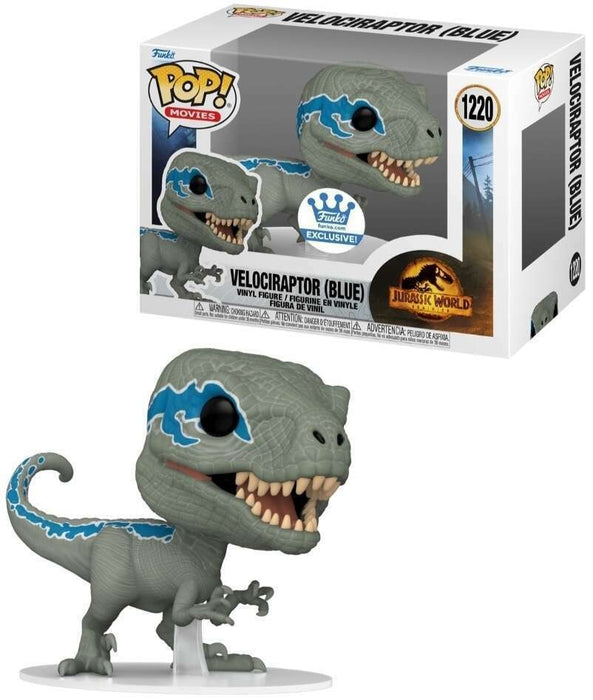 Funko POP! Movies: Jurassic World Dominion - Velociraptor (Blue)(Funko) #1220
