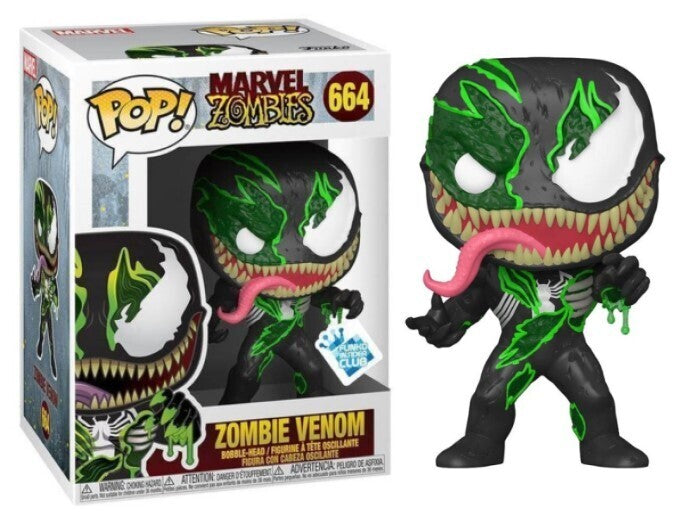 Funko POP! Marvel Zombies: Zombie Venom (GameStop) #664