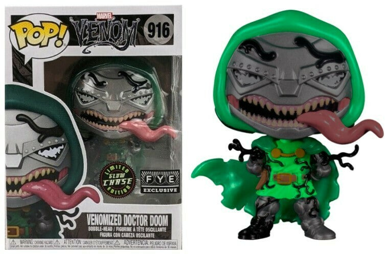 Funko POP! Marvel: Venom - Venomized Doctor Doom (GiTD)(CHASE)(FYE) #916