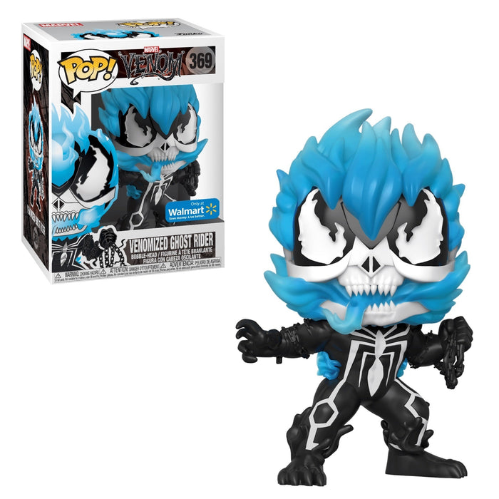 Funko POP! Marvel Venom: Venomized Ghost Rider [Blue](Walmart)(Damaged Box) #369