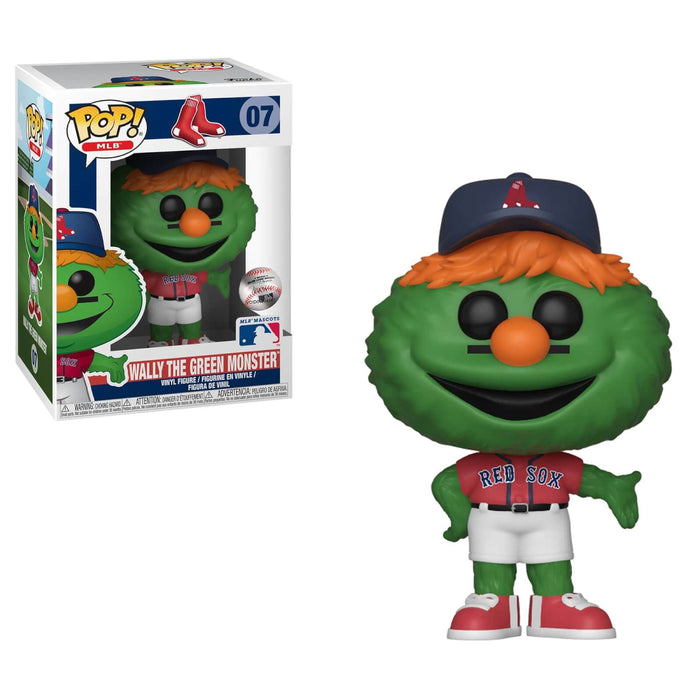Funko POP! MLB: Wally The Green Monster [Red Jersey](Damaged Box) #07