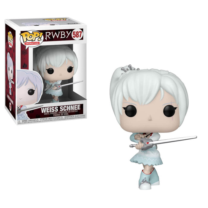 Funko POP! Animation: RWBY - Weiss Schnee (Damaged Box) #587