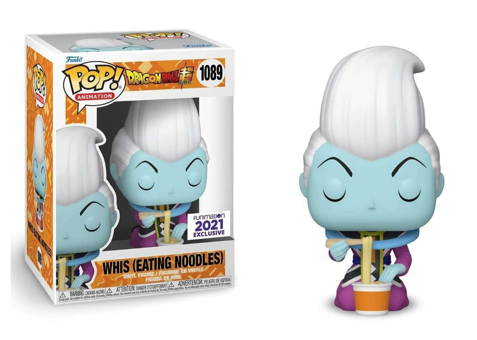 Funko POP! Animation: Dragon Ball Super - Whis [Eating Noodles](2021 Funimation) #1089