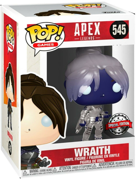 Funko POP! Games: Apex Legends - Wraith [Translucent](Special Edition) #545