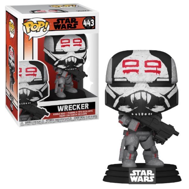 Funko POP! Star Wars: Wrecker (Damaged Box) #443