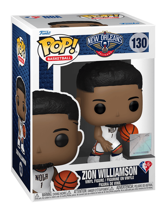 Funko POP! Basketball: New Orleans Pelicans - Zion Williamson #130