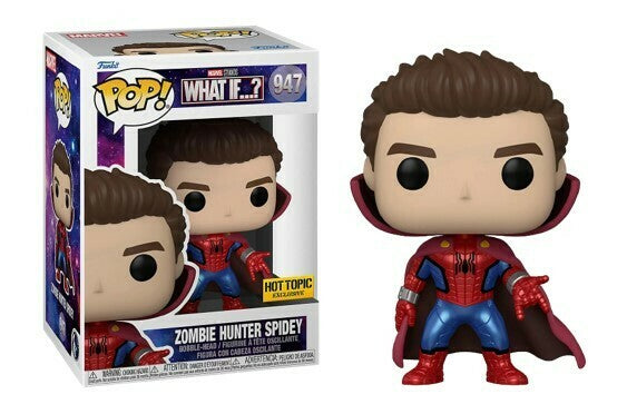 Funko POP!  Marvel: What If...? - Zombie Hunter Spidey (Hot Topic) #947