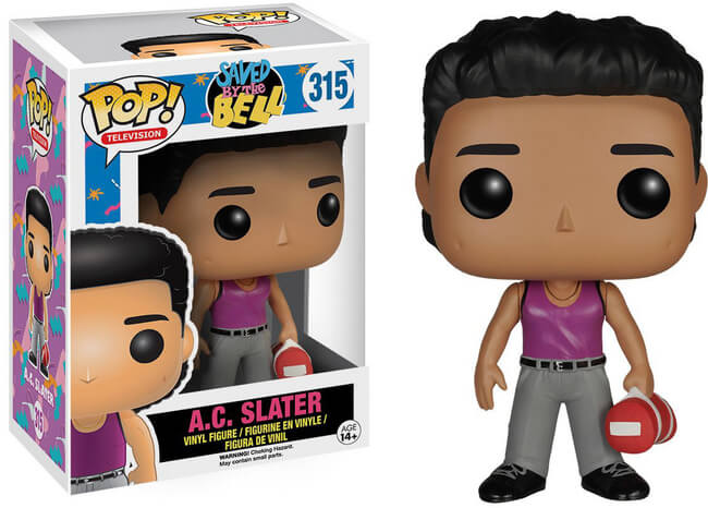 Funko POP! Television: Saved By The Bell - A.C. Slater (Damaged Box) #315