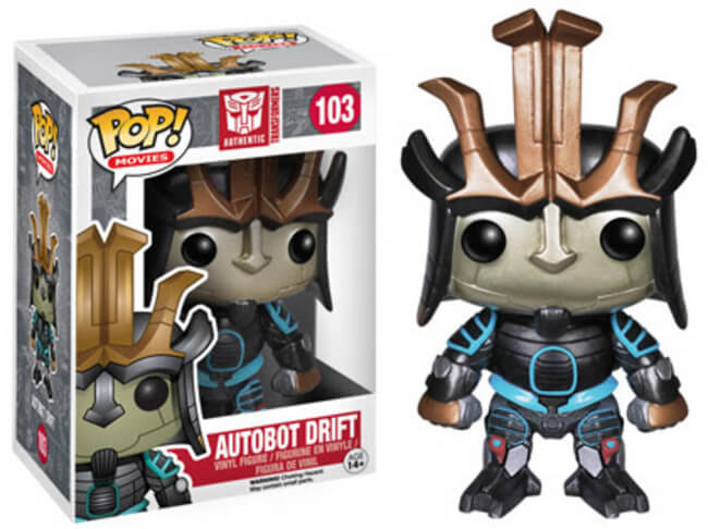 Funko POP! Movies: Authentic Transformers - Autobot Drift (Damaged Box) #103