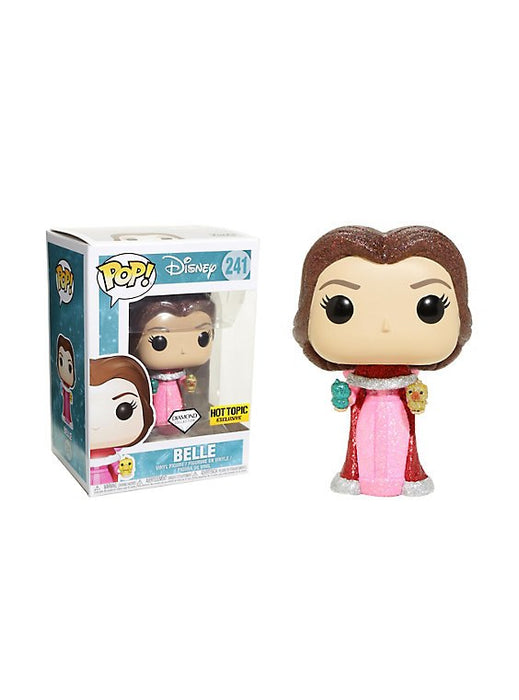 Funko POP! Disney: Belle (Diamond Collection)(Hot Topic)(Damaged Box) #241