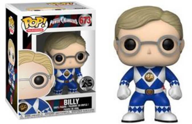 Funko POP! Television: Power Rangers - Billy (Damaged Box) #673