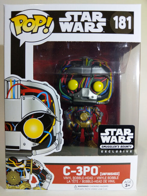 Funko POP! Star Wars: C-3PO [Unfinished](Smugglers Bounty) #181