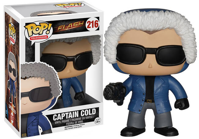 Funko POP! Television: Flash - Captain Cold (Damaged Box) #216