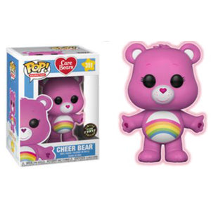 Funko POP! Animation: Care Bears - Cheer Bear (CHASE)(Damaged Box) #351