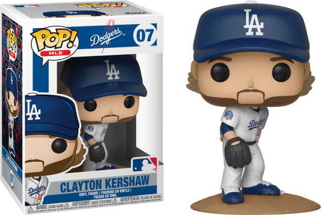 Funko POP! MLB: Dodgers - Clayton Kershaw (Damaged Box) #07
