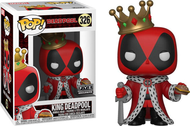 Funko POP! Deadpool: King Deadpool (FYE) #326