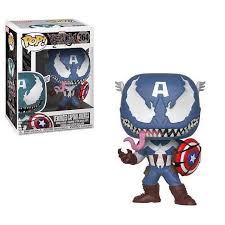 Funko POP! Marvel Venom: Venomized Captain America #364